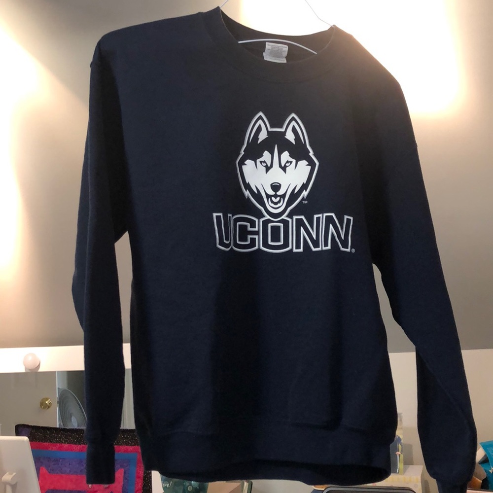 UCONN Crew Neck Sweatshirt